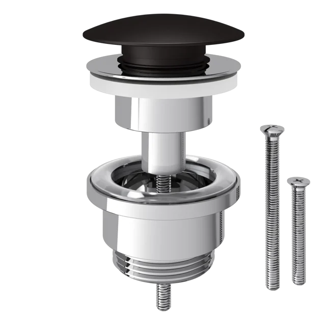 Korek spustowy ADJUSTABLE KLIK-KLAK regulowany czarny EQUATION