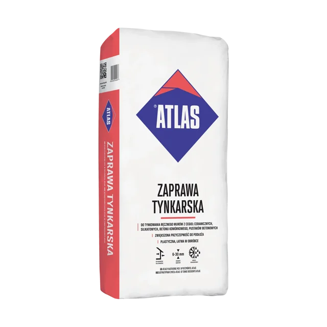 Zaprawa tynkarska 25 kg Atlas