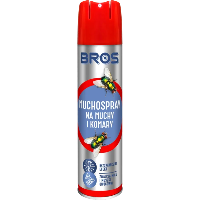 Środek na owady latające i biegające 400ml Muchospray Bros