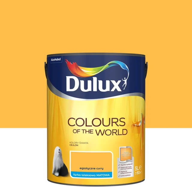 Farba Dulux Kolory świata Egzotyczne curry 5 l