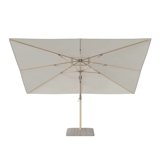 Parasol ogrodowy Sonora 280x390x274 cm z LED biały Naterial