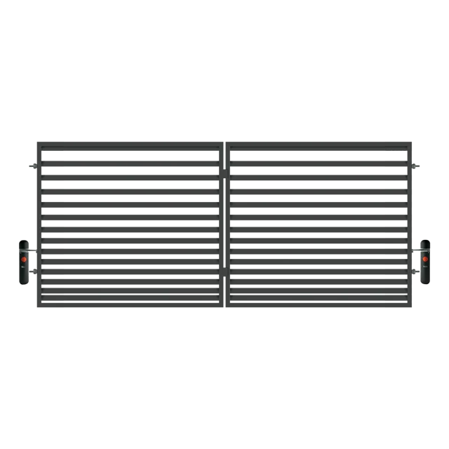 Brama dwuskrzydłowa Bali II 3,5x1,5 m automat Polbram