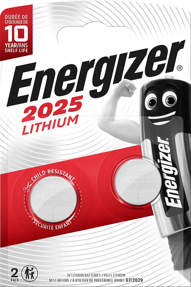 Bateria litowa CR2025 2 szt. ENERGIZER