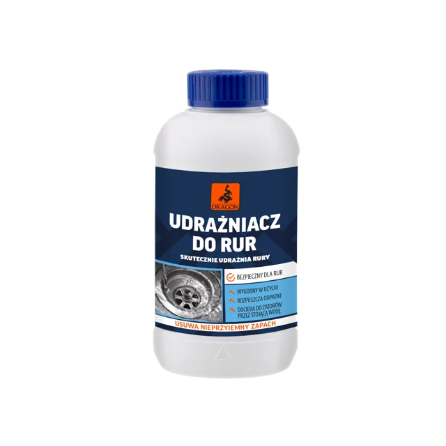 Środek do udrażniania rur 0.45 l Dragon