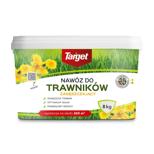 Nawóz do trawnika zagęszczający 8kgTarget