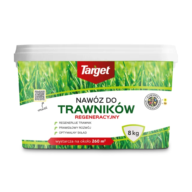 Nawóz do trawnika regeneracyjny 8kg Target