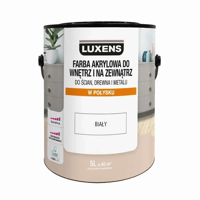 Farba wewnętrzna 125328 Biały LUXENS